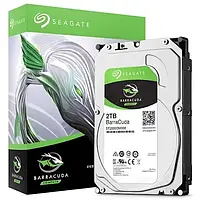 Жёсткий диск внутренний 2TB SEAGATE HDD 3.5' SATA 3.0 7200RPM BarraСuda (ST2000DM008) Винчестер ПК e