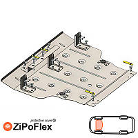 BYD E2 2019- Kolchuga ZiPoFlex (Защита двигателя)