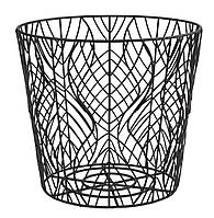 Корзина для хранения металл черный