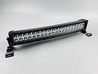 Светодиодная фара LED BAR прямоугольная 120W (полукруг), 9-32В IP67 led chip 3030 40 led ламп