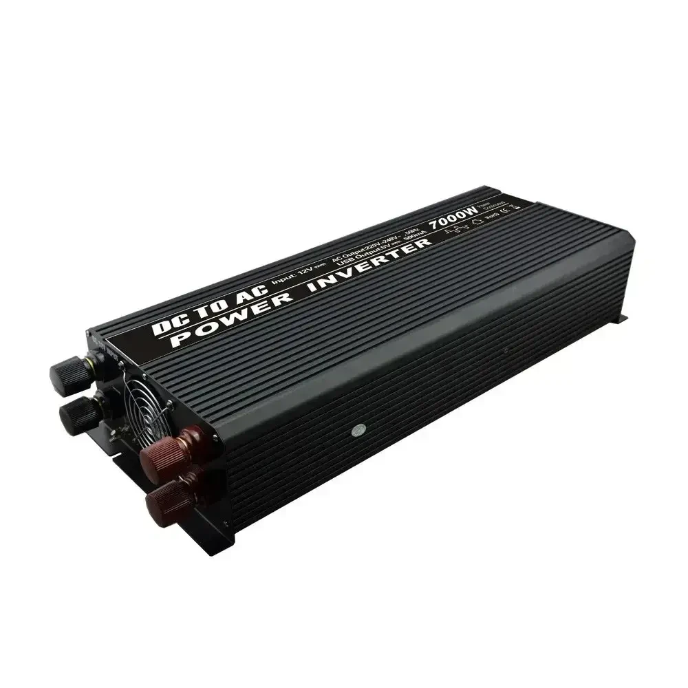 Перетворювач напруги Power Inverter UN-3062 3000-7000W 12V Інвертор з активним охолодженням