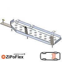 Toyota Land Cruiser 300 2021- Kolchuga ZiPoFlex (Защита топливного бака)