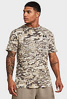 Мужская камуфляжная бежевая футболка UA ABC CAMO SS Under Armour,р ,M,L, 1357727-203