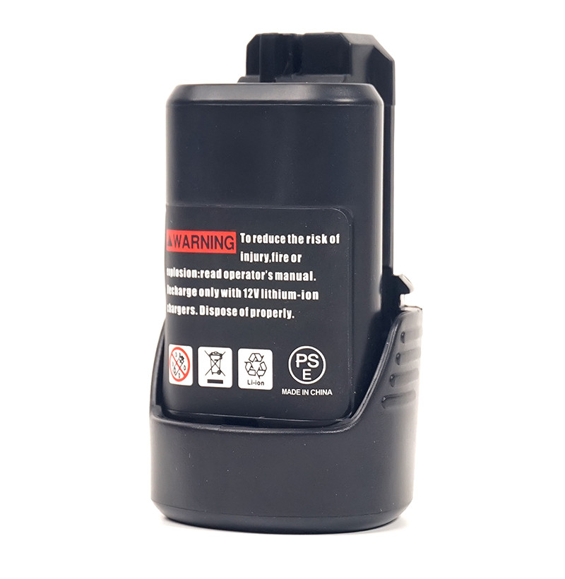 Акумулятор PowerPlant для шуруповертів та електроінструментів BOSCH GD-BOS-10.8(B) 12V 2Ah Li-Ion (DV00PT0002), фото 1