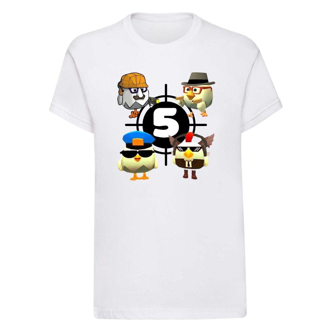 Футболка з принтом Chicken Gun - 5 років, фото 1