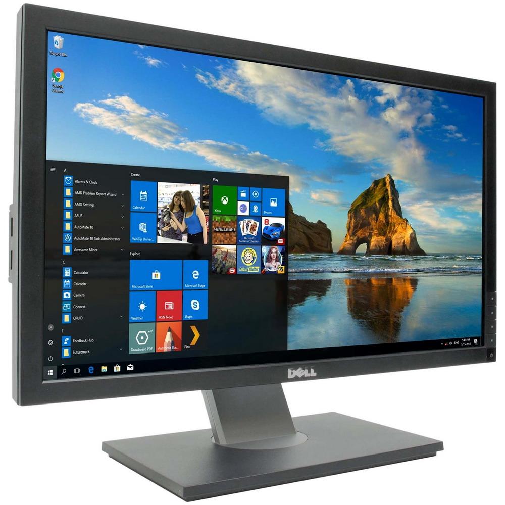 Монітор 22" FullHD 1920*1080 TN Dell P2210H VGA DVI DP USB*4 Pivot чорний бв A Гар.12міс!