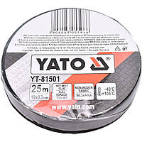 Изолента тканевая ХБ 25м х 19 х 0,3 мм YATO YT-81501