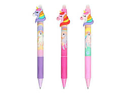 Ручка гелева Пиши-стирай , 0,5мм, UNICORN, KIDS Line ТМ ZiBi