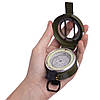 Компас магнітний у металевому корпусі k60 чорний, фото 6