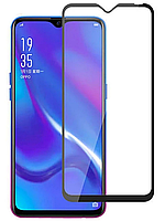 Защитное стекло Glass для Oppo A12 полная проклейка экрана