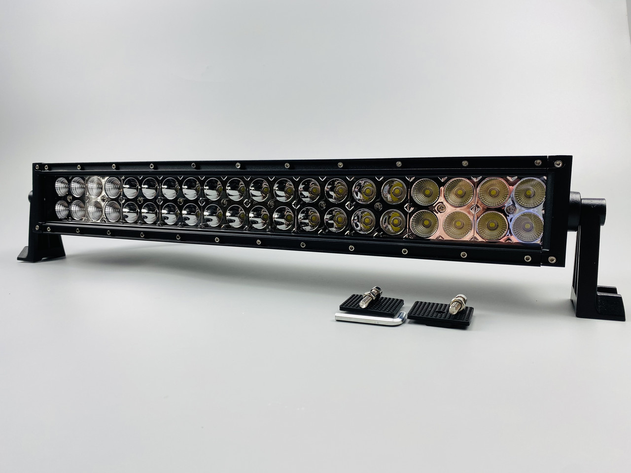 Світлодіодна панель до вантажівки додаткове світло Фара LED BAR прямокутна 120W, фото 1