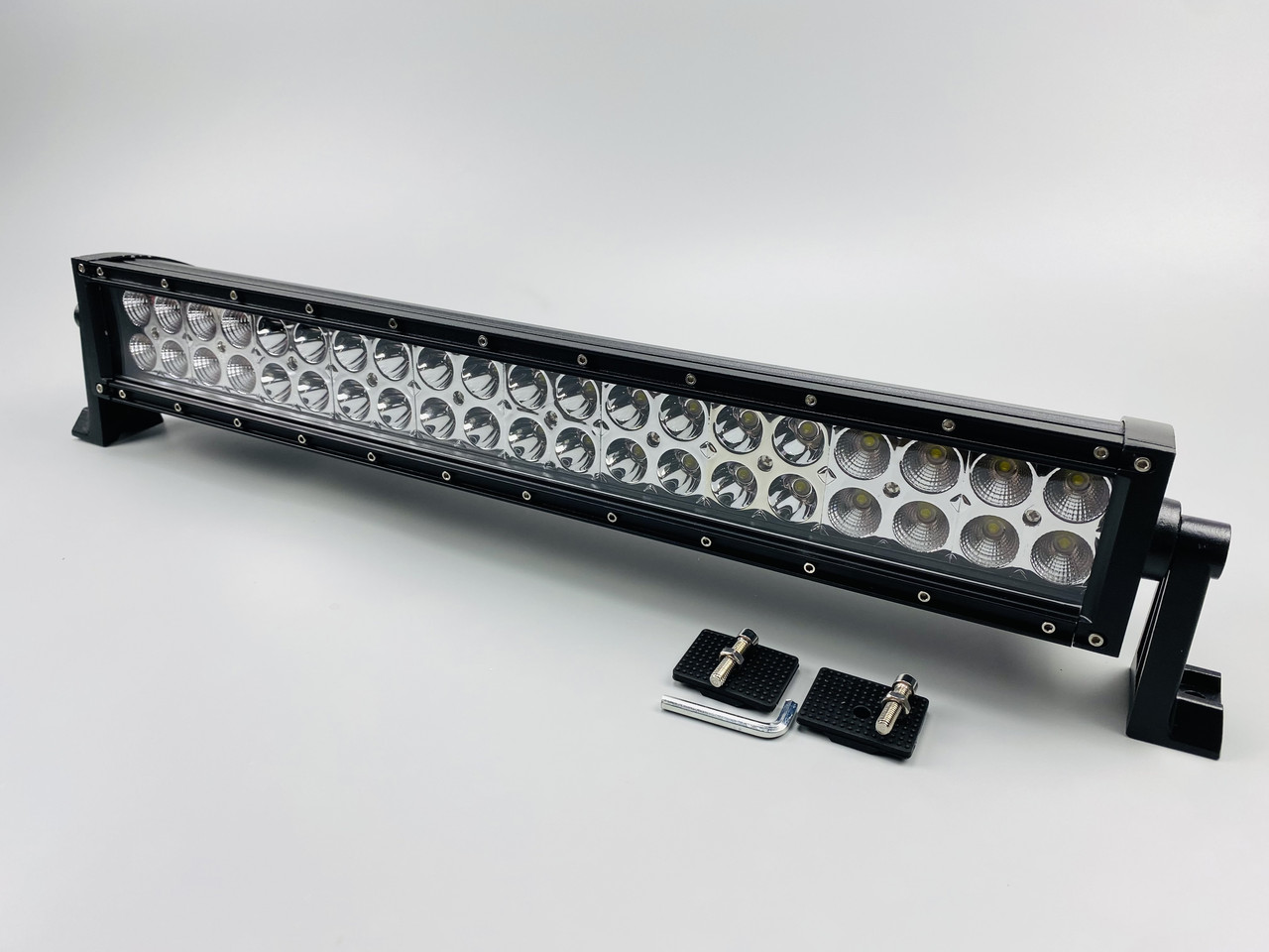 Світлодіодна панель до вантажівки додаткове світло бар, Фара LED BAR прямокутна 120W, фото 1