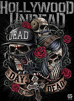 Hollywood Undead - американская рэп-рок группа - постер