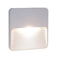 Подсветка для ступеней лестниц LUMINARIA STEP 3W WHITE 4200K 90x90x12 220V IP65