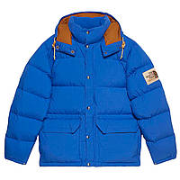 Куртка/пуховик Gucci x The North Face Nylon Down Jacket Blue.