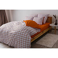 Комплект постельного белья ТЕП "Happy Sleep", TERRACOTTA Check, 50х70 см, Семейный