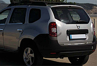 Кромка багажника Carmos на Renault Duster 2008-2017 Хром накладка на багажник Рено Дастер 1шт