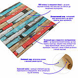 Самоклеюча декоративна 3D панель 700х700х5мм Рожеве дерево (050) SW-00000172, фото 2