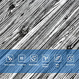 Декоративна 3D панель самоклейка 700х700х6мм Зебра дерево (081) SW-00000019, фото 4