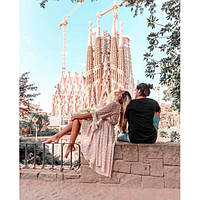 Картины по номерам Романтика в Барселоне (LC10017)в коробке 40*50 ТМ "Лавка Чудес"