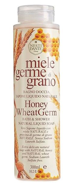 Безсульфатний гель для душу Nesti Dante Honey Wheat Germ Мед та Пшениця 300мл