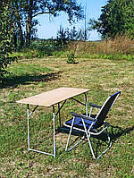 Розкладний стіл та стільці для пікніка крісла для риболовлі відпочинку на природі "Комфорт ФМ+1с" складні меблі
