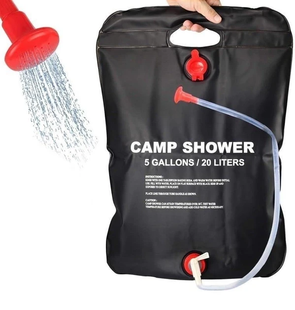 Душ туристичний портативний переносний для дачі та кемпінгу Camp Shower 20 л з лійкою