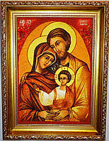 Икона из янтаря Святое Семейство I-114