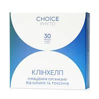 Клинхелп - для очищення організму від шлаків, ядів та токсинів фітокомплекс CHOICE PHYTO Чойс (30 капсул)