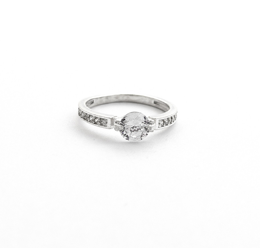 Кільце З Цирконом Зі Серебра, фото 1