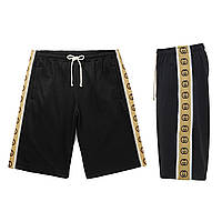 Шорты Gucci Black Technical Jersey Shorts.