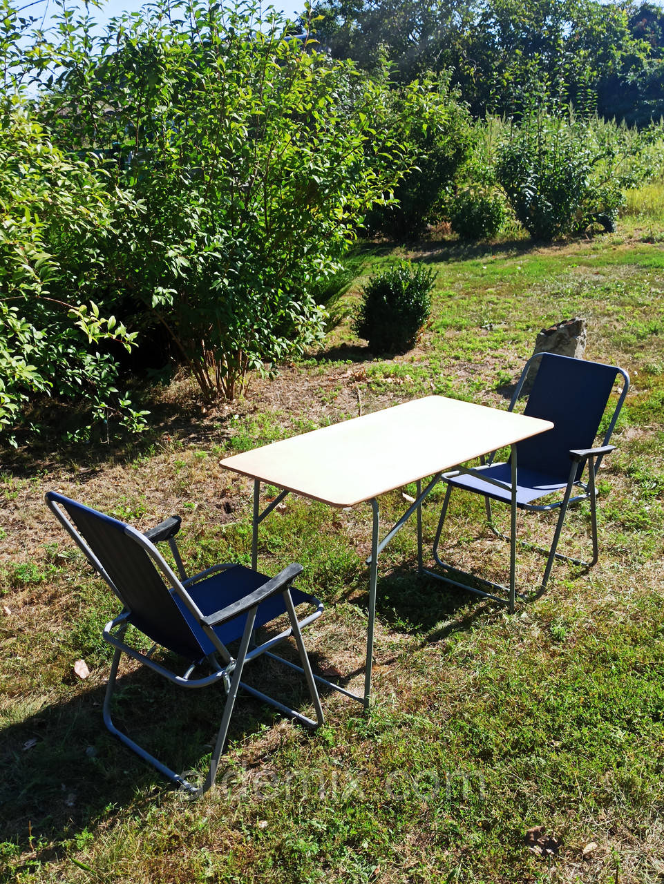 Стіл для природи туристичний зі стільцями складане крісло для кемпінгу "Комфорт ФМ+2с-" стільці для відпочинку