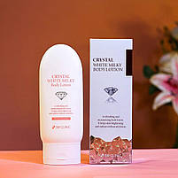 Лосьйон для тіла з екстрактом молока 3W Clinic Crystal White Milky Body Lotion, 150 г, фото 5