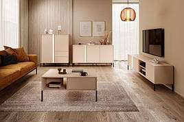 Вітальня з ЛДСП Dast (Fast) - 2 Бежевий Perfect Home