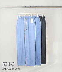 Жіночі стрейчові джинси НОРМА (р-ри: 48-54) 531-3 (в уп. рiзний колiр) весна-осінь.