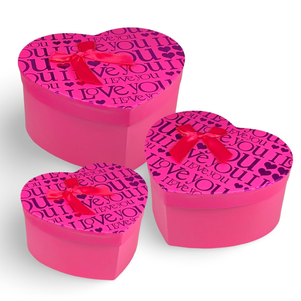 Коробки подарункові в формі серця, фото 1