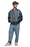 Підліткова дитяча непромокальна куртка бомбер для хлопчика на флісі OV2U Овен