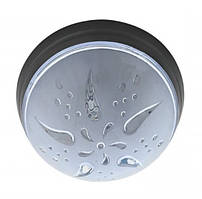 Настінно-стельовий світильник (цоколь Е27, IP20, димчастий, пластик) Роза Вітрів