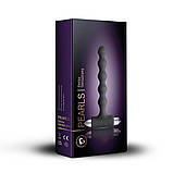 Анальний вібратор Rocks Off Petite Sensations — Pearls Black, фото 2