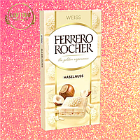 Белый шоколад с орехами Ferrero Rocher Hazelnut 90 г, Италия