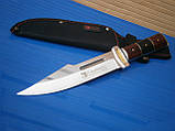 Ніж фултанг мисливський Columbia Рremium A16 в чохлі 30 см, фото 4
