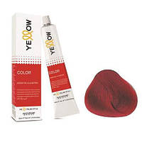 Краска для волос - Yellow Permanent Cosmetic Coloring Cream 100 мл Италия 6000 Червоний