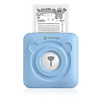 Міні-термопринтер PeriPage A6, Безчорнильний кишеньковий принтер Bluetooth для друку
