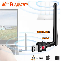 USB WI-FI 802 беспроводной адаптер WF 2 \ LV-UW 10-2DB работает с Т2 приставками, цвет черный