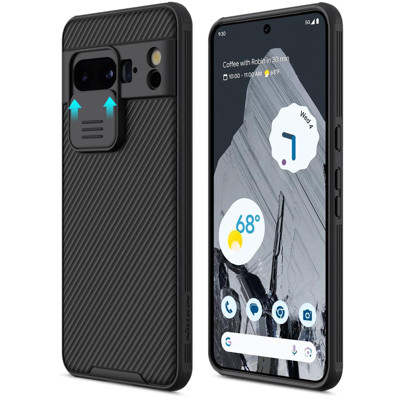 Чохол бампер Nillkin CamShield Pro для Google Pixel 8 Pro Black, фото 1