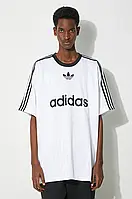 Urbanshop com ua Футболка adidas Originals чоловічий колір білий з принтом РОЗМІР ЗАПИТУЙТЕ