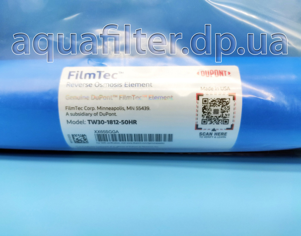 Мембрана обратного осмоса DuPont Filmtec TW30-1812-50HR оригинал (США) - фото 2 - id-p2123434157