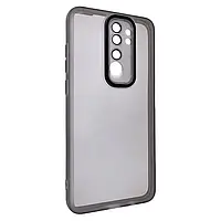 Силіконовий чохол Solid Color із захистом камери Xiaomi Redmi Note 8 Pro Black