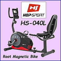 Магнітний велотренажер Hop-Sport HS-040L Root Magnetic Recumbent Bike