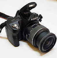 Дзеркальний Фотоапарат Sony Alpha DSLR-A390 Kit - 14,2 Мп - (18-55mm) - Ідеал !